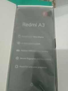 redmi a3. new