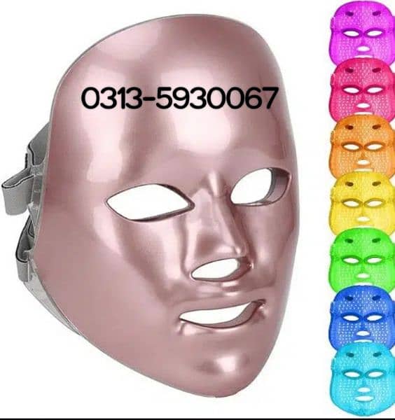 LED Light Therapy Mask Light Therapy Mask LED Mask Photon Face Neck 1