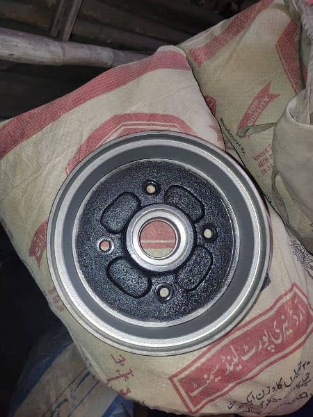 Mehran Brake Wheel Drum and Disk Brake Plate (Premium) 3