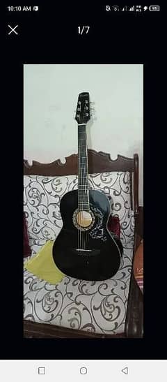 beginner 38 inches guitar for sale with picks,bag and belt.