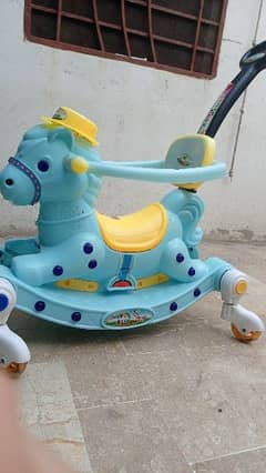 Horse four wheel