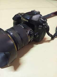canon 80d for sale 3betry sigma 17 50lens