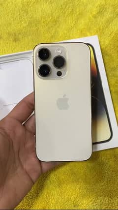 I phone 14 pro Non Pta JV with original box and Cable 
512 GB