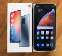 Redmi note 9s 6GB ram 128 GB memory full box 0310/400/71/94