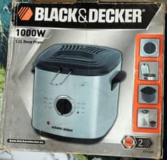 black and decker deep fryer for sale