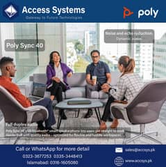 USB Poly Studio| Poly Sync 40/60 Meeting Room | Speakerphone | Polycom