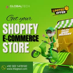 Digital Marketing, Shopify Store, ECommerce Website Development & SEO