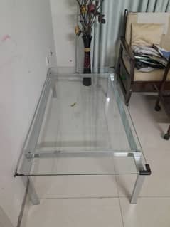 Imported glass table, IKEA quality