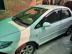 HONDA CITY 2006 white  car sale urgently