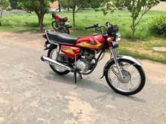 Honda CG 125 2021 model 8600 km