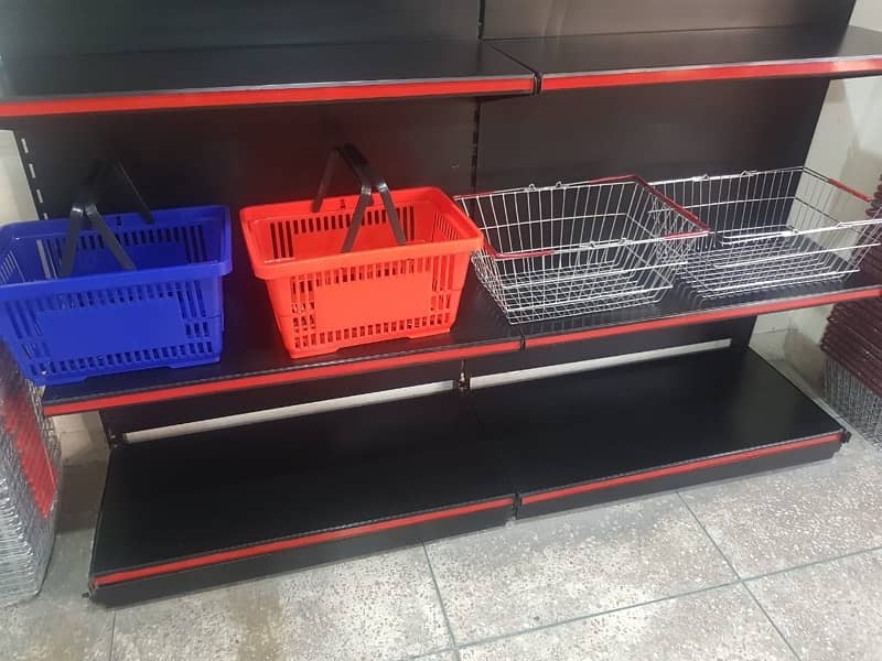 Basket / Shopping Baskets/ shops Trolleys/ Cash Counters/ wall rack 18