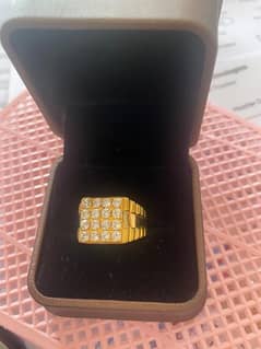 Gold New Ring Angothi 9.5 Gram 21 Karat