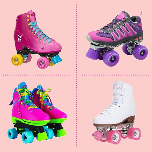 Skating Shoes, 4 Wheel Inlinner and 4 Wheeler both for kids and adults 4