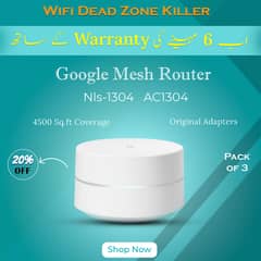 Google | WiFi-Mesh System Router/NLS-1304/Mesh (Branded Used)