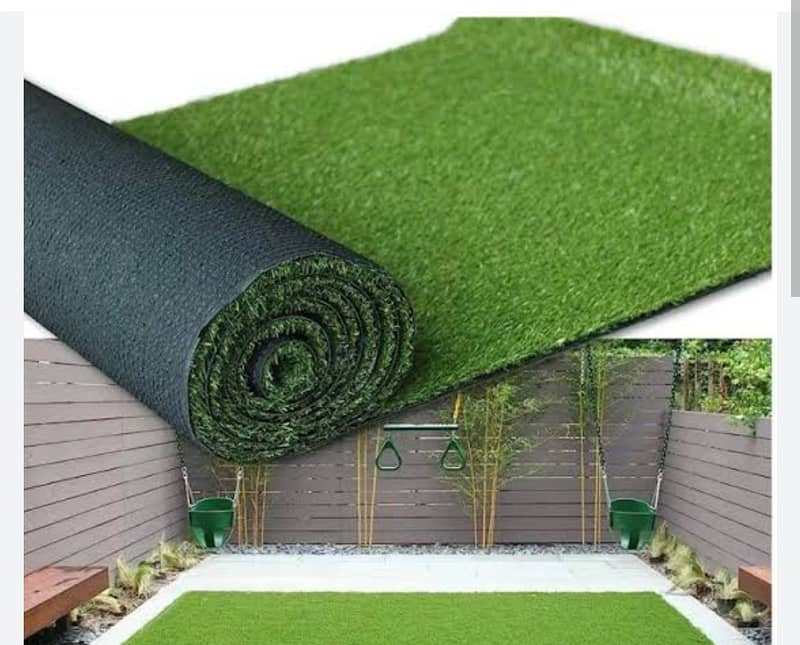 Artificial grass (10 and 20mm)in wholesale rate rs. 80 and 95 sqr fit 4