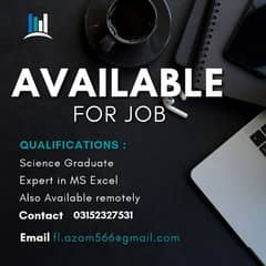 Available for Job