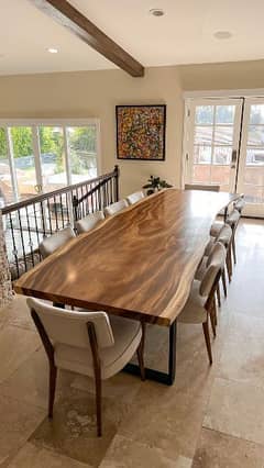 Epoxy resin dining table 5000 square foot