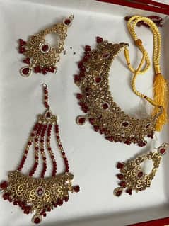 Zircon jewellery set