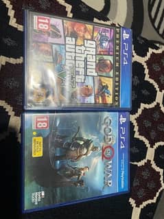 Ps4 game Cds Gta 5