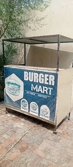 Burger counter for sale