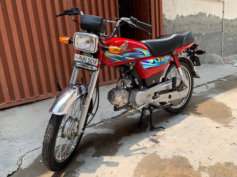 honda cd 70 2024 model urgent sale 9