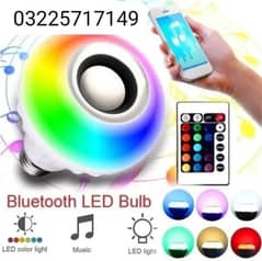 LED Bulb Rechabale Music LED Bulb Bluetooth Speaker LED Bulb LED