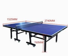 Table tennis table | 8 wheels | Foldeable | 10/10 | Urgent for sale