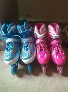 BRAND NEW SLIGHTLY USED INLINE SKATING  SPORTS SHIOES