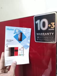 box pack condition Haier glas dor . Only 5 month used card 0325816157