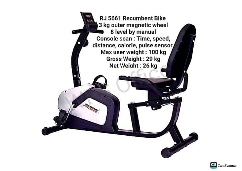 Treadmill elleptical bench press exercise cycle walking running cardio 1