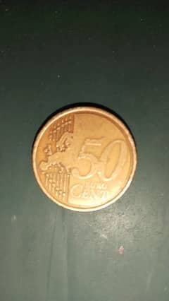 50 euro cent Coin