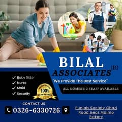 BABY SITTER MAID GUARD ALL DOMESTIC STAFF AVAILABLE COOK/HELPER