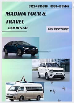 Car rental / rent a car in lahore with drive & without driver