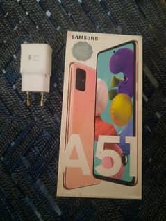 samsung a51 6gb 128gb with complete box.