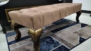 2.5 seater Tufted Seaty Solid Sheesham Wood.