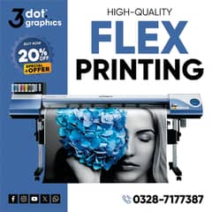 Best Flex Printing in Sialkot | 3D FLEX WALLPAPER | SIGN BOARD