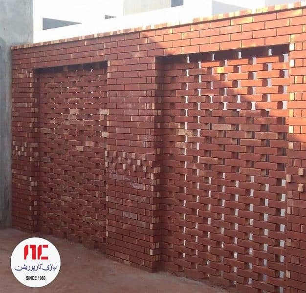 Gutka Tile Stock For Sale | Mosaic Tile | Red Clay Bricks | Fare Face 6