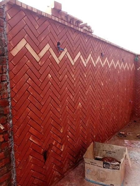 Gutka Tile Stock For Sale | Mosaic Tile | Red Clay Bricks | Fare Face 12