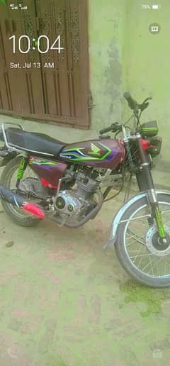 honda 125 for sale no enjoin open new condition 03117043234