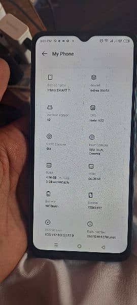 infinix smart 7 4+3/ 64 pta Approved Official 8