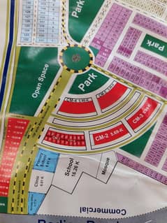 7 marla commercial plot cm1 for sale in bankers avenue cooperative Housing society bedian road lhr