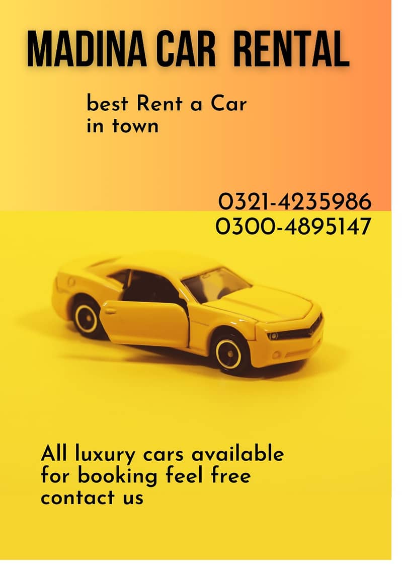 Car rental service/ All Luxury cars available for wedding/Tour 0