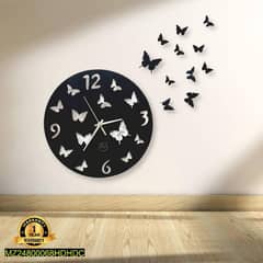 Butterfly Dail clock