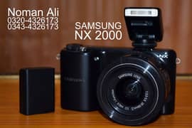 Samsung NX 2000 with 20-50mm argent sale