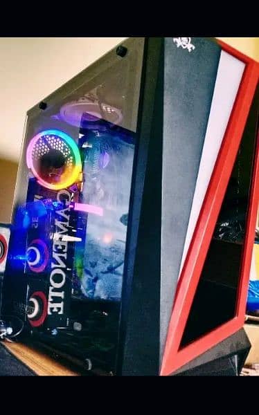 Rgb Gaming Case For Sale With box further All Type PC Avail. 2