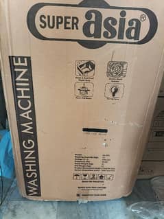 Super Asia washing machine  SA- 290 and Spiner SD 540