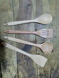 wooden large spoon variety