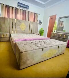 King Size Bed With huge storage box