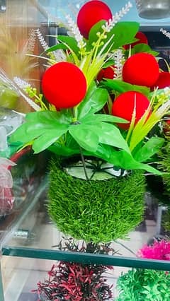 Artificial flowers for home and office decorations waterproof