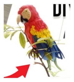 artificial parrot